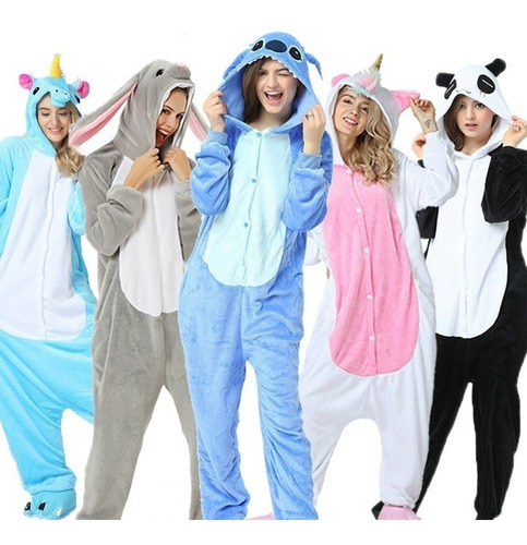 Pijama Macacão Kigurumi Coala Panda Infantil Adulto Cosplay