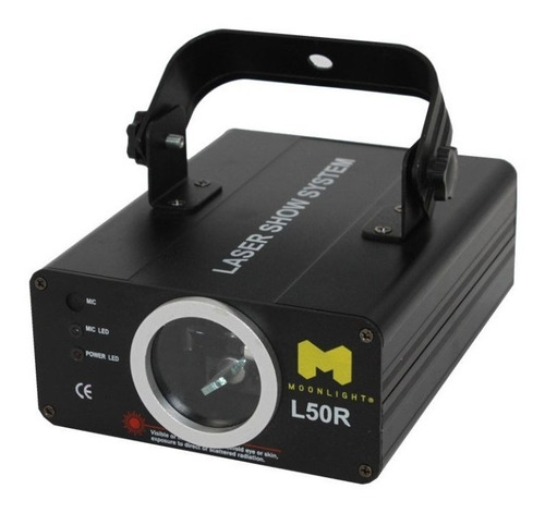 Imagen 1 de 1 de Láser Rojo Audiorítmico Moon L50r 100mw Profesional