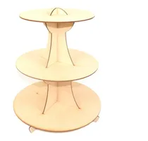 Comprar Base Cupcakes Redonda 3 Pisos  Muffins  Panques Mdf