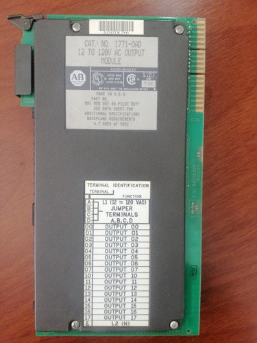 1771-oad Modulo De Salida Allen Bradley