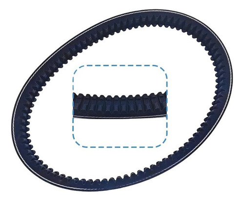 Correa De Transmisión Para Codlice Epcour040 Bd522167 Js50