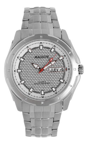Relógio Magnum Masculino Com Calendário Simples - Ma32014s
