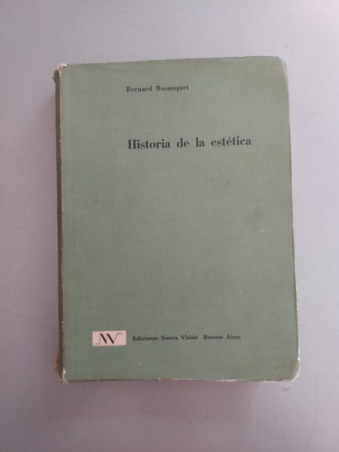 Historia De La Estetica - Bernard Bosanquet