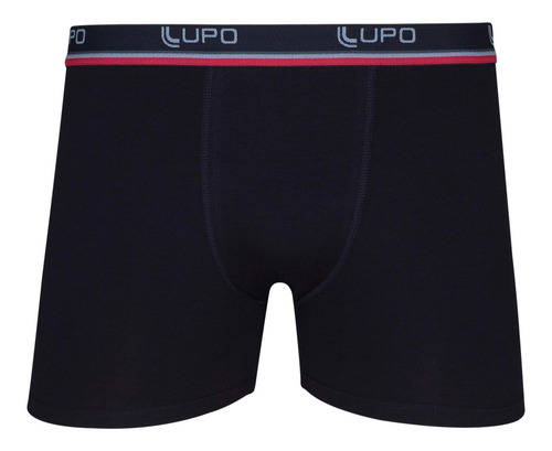 Imagem 2 de 9 de Kit 3 Cueca Lupo Boxer Box Cotton Algodão Original Ref.523