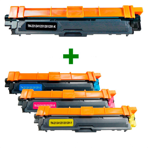 Kit Toner Compatível Tn221 3140cw 9020cdn - Pronta Entrega