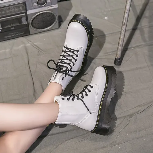 Botas blancas charol mujer new arrivals