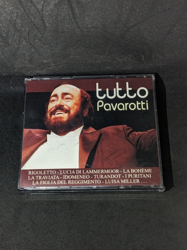 Cd Luciano Pavarotti  Tutto Pavarotti  X 4cds   Supercultu 