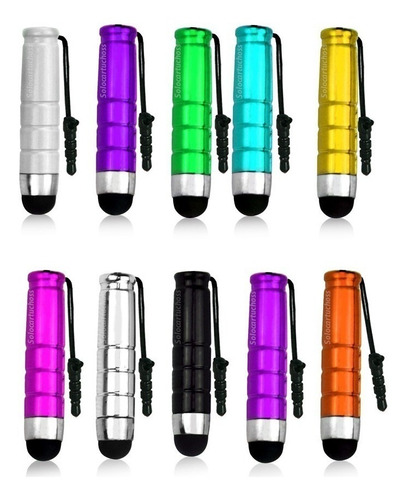 Lápiz Táctil Stylus Teléfonos Tablet Varios Colores X 30 Und