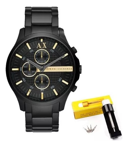 Reloj Armani Exchange Ax2164 Negro Caballero Original