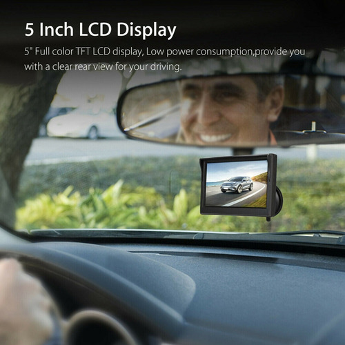 5 Pulgadas Hd Tft Lcd Monitor Pantalla Para Vista Trasera Re