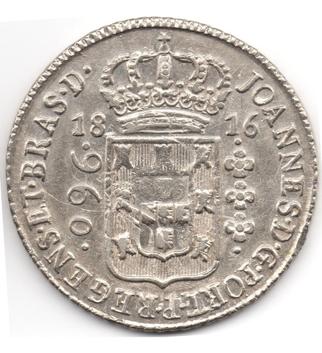 Brasil 960 Réis 1816 Rey Juan V I De Portugal