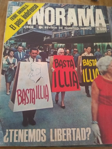 Revista Panorama Mayo 1966 N36 Illia Libertad 