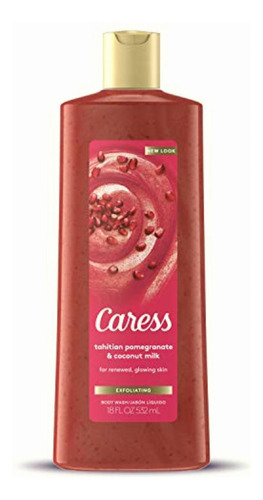 Caress Tahitian Renewal Silkening Body Wash, Unisex, 18 Oz