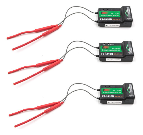 Receptor Rc De Doble Antena Flysky Fs-ia10b 10ch, Salida