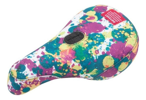 Asiento Bmx Odyssey Splatter Aaron Ross Pivotal Multicolor