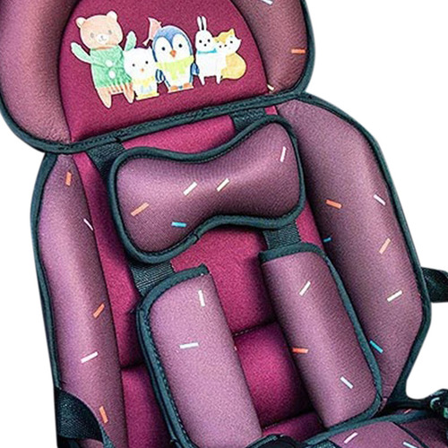 Silla De Asiento De Bebé Portátil Con Cojín De Seguridad Par