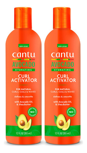 Cantu Crema Hidratante Activadora De Rizos De Aguacate Con