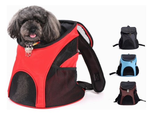 Mochila Bolsa Back Transporte Mascota Perro Gato Avion Viaje