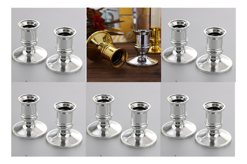 20x Soporte De Vela Cónica Candelabros Tradicionales De