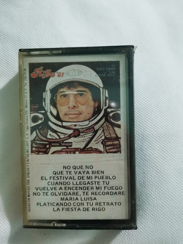 Rigo Tovar Cassette Rigo 81 Original Nuevo Sellado
