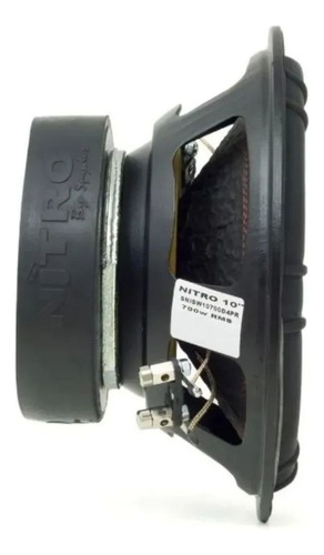Subwoofer Spyder Nitro de 12 pulgadas 700 W Rms 4 ohmios bobina Ășnica