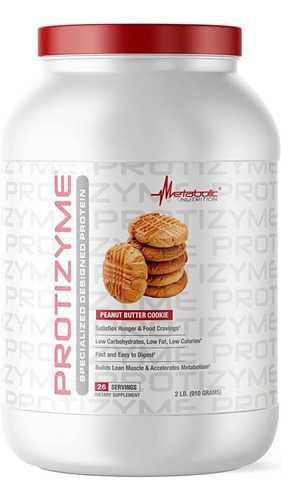 Protizyme De Nutrición Metabólica, Galleta De Mantequilla D