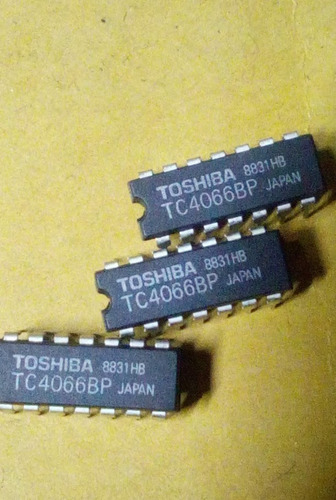 Tc4066bp Lote De 10 Toshiba Integrado Bolsa Con 10 Tc4066