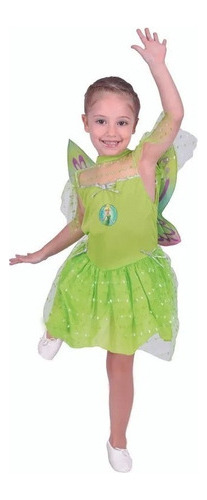 Disfraz Tinkerbell Campanita Disney New Toys Talle 2