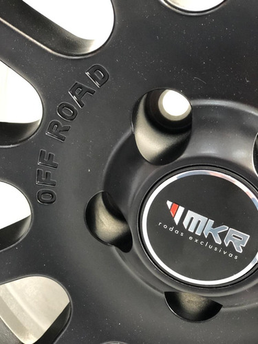 Rodas Offroad F100 Jeep F1000 Aro 16 5x139 (1 Unidad) Cor Preto Com Diamantado