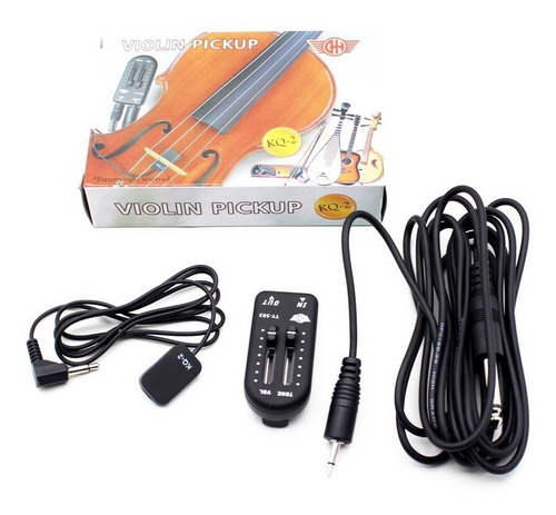 Microfono Para Violin - Violin Pickup - Control De Volumen