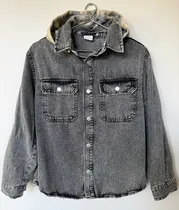 Comprar Camisa De Jean Zara Niños C\u002Fcapucha - Talle 12