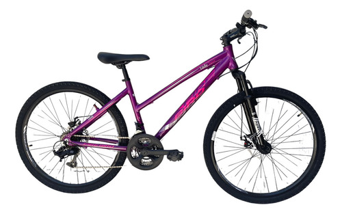 Bicicleta Mountain Bike Firebird Rodado 26 21v Shimano Color Violeta Tamaño Del Cuadro M