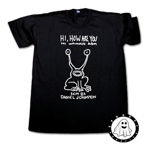 Remera Daniel Johnston Hi, How Are You Unisex Multicolor