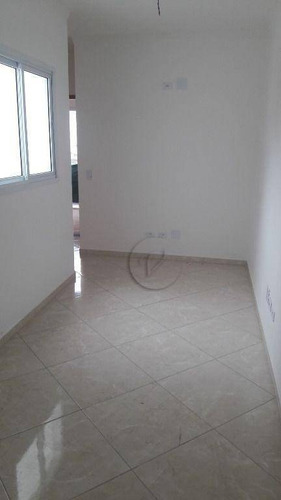 Imagem 3 de 18 de Cobertura Com 2 Dormitórios À Venda, 96 M² Por R$ 360.000,00 - Jardim Stetel - Santo André/sp - Co0898