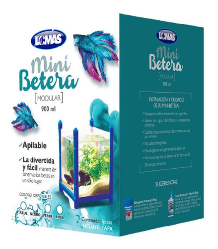 Design empilhável Mini Betera Green com capacidade de 900 ml Lomas