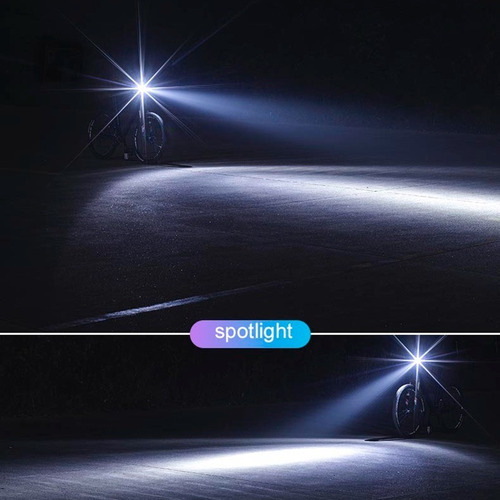 Imagen 6 de 7 de Linterna Luz Led Delantera Para Bicicleta 400 Lumen Rockbros