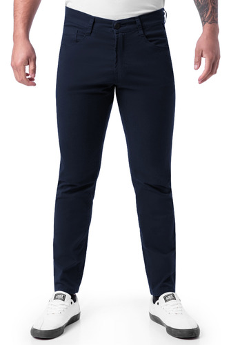 Pantalon Clasico Drill Stretch Hombre Rhilox Drill