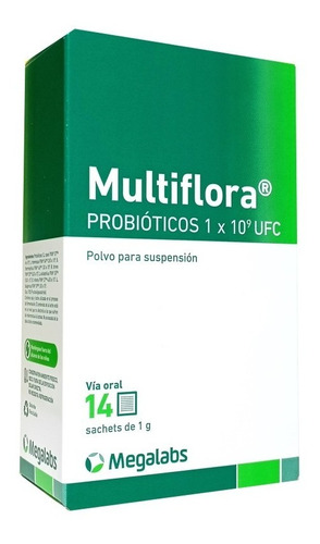 Multiflora Probióticos Multicepa En Sachet X 14 Unidades