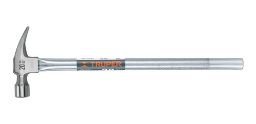 Martillo Tubular Pulido 20 Oz Alojamiento Imantado Uña Recta