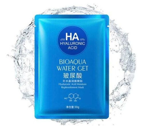 Pack Mascarilla Facial De Ácido Hialurónico Bioaqua Antiedad