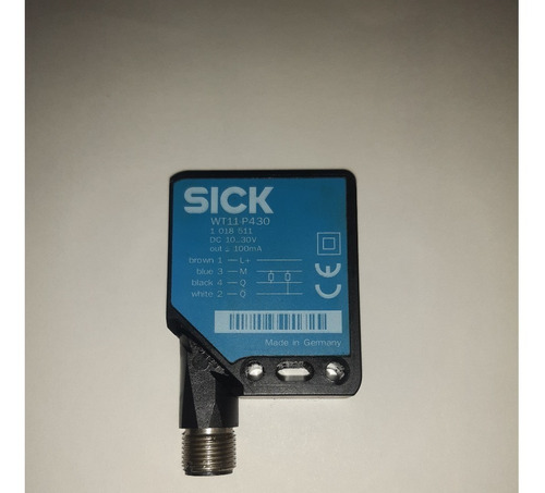 Sensor Sick Wt12-2p430, Fotocélula De Detección Sobre Objeto