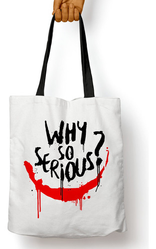 Bolso Why So Serious? (d1686 Boleto.store)