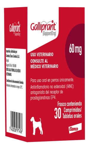 Galliprant (60 Mg) X30 Tabletas