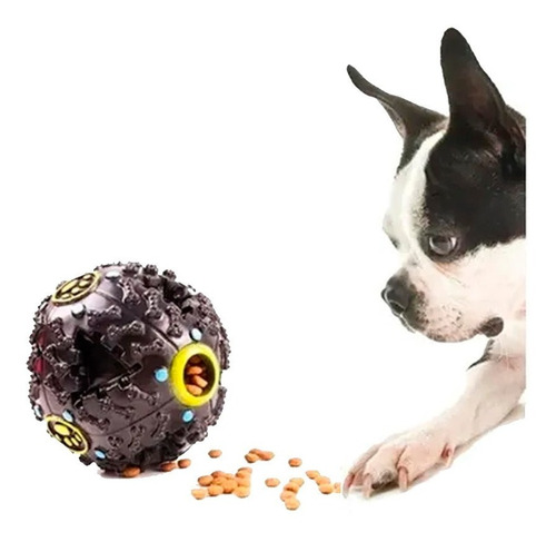 Pelota Dosificador Snack Mascota Rellenable Antistres Grande
