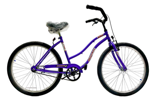 Bicicleta Playera R26 Dama Freno Mixto Lila