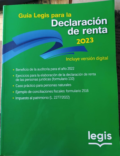 Guia Legis Para La Declarcion De Renta 2023