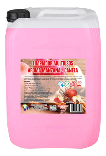 Limpiador Multiusos Manzana-canela 20 L