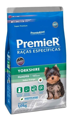 Ração Raças Específicas Yorkshire Filhote Premier 1kg