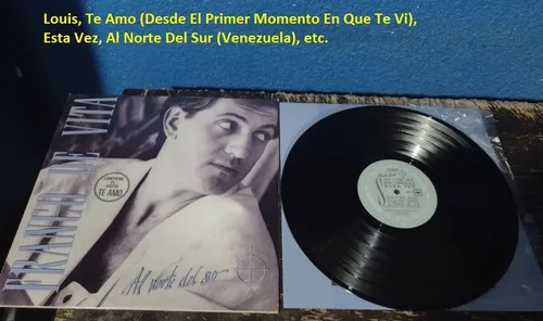 Vinilo Franco De Vita Al Norte Del Sur 1988 Louis, Te Amo (Usado)