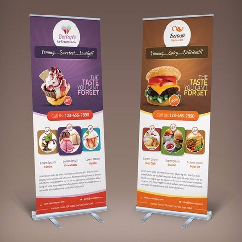 Imagen 2 de 6 de Banner 90x190, Gigantog., Lonas, Ploteo, Vinilos